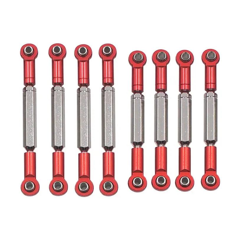 Good Quality New 8pcs Metal 1 16 Tie Rod for WPL Henglong Military Truck Crawler Update 1 Good Quality New 8pcs Metal 1 16 Tie Rod for WPL Henglong Military Truck Crawler Update 4