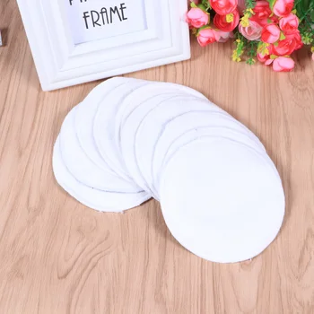 

12pcs Bamboo Fiber Makeup Remover Pads Reusable Soft Facial and Skin Care Wash Cloth Pads for Women (Black)