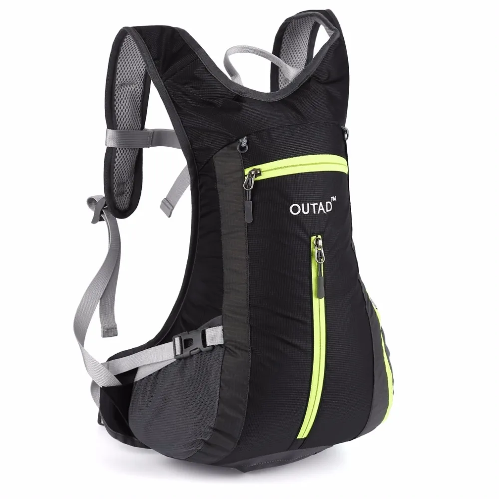 OUTAD 15L Outdoor Backpack Riding Backpack Camping Bag with Helmet Cover