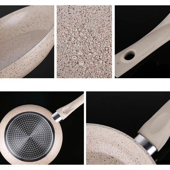 

20cm Non-Stick Pot Saucepan Frying Pan Cookware Pancake Steak Kitchen Gas Cooker