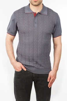 

Billionaire Polo shirt men's silk 2020 summer new Business casual button breathable high quality big size elastic free shipping