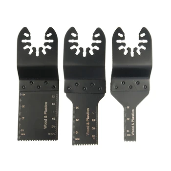 

3Pcs Multitool Saw Blade Oscillating Blade Multi Tool Circular Saw Blades Steel Cutter Diy Universal Steel Saw Blade