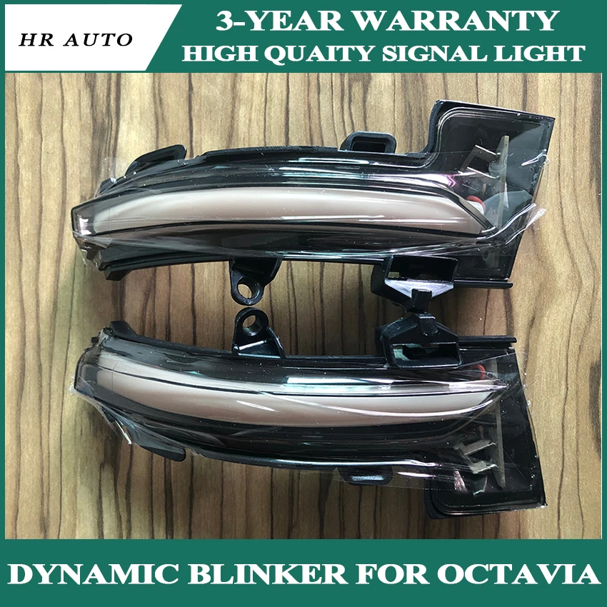 

Dynamic LED Turn Signal Light For Volkswagen VW T-Roc OCTAVIA 2014 2018 2019 Car Side Marker Wing Mirror Indicator Blinker
