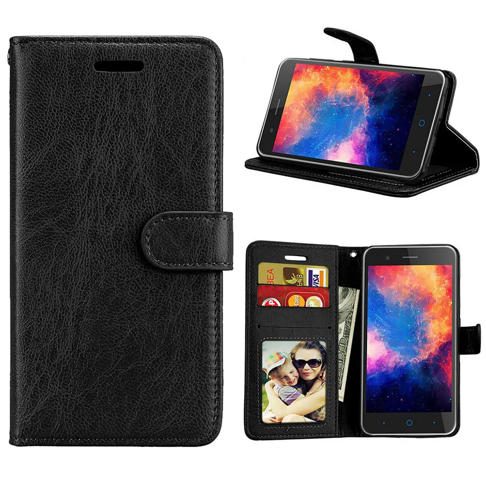 

Wallet Pu Leather Flip Coque Cover 5.0For ZTE Blade A510 Case For ZTE Blade A510 Af3 S6 Phone Back Coque Cover Case