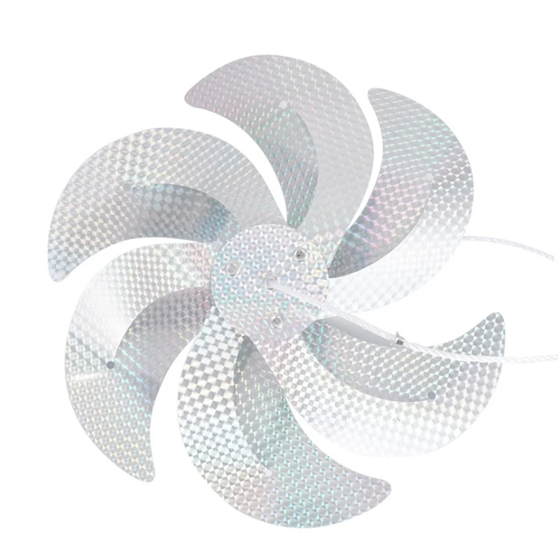 Bird Repellent Windmill String Garden Decoration Reflective Bird Drive Scaring Belt For Garden Yard