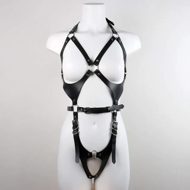 Bdsm-gear for women, Black body harness lingerie, Bondage ha - Inspire  Uplift