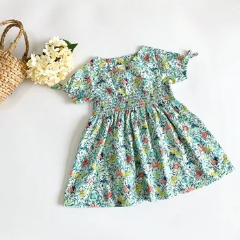 

Baby Girl Dress 2020 New Baby Dresses Girl Fruit and Flower Pattern Printed Tulle Tutu Princess Party Dress Vestido Summer New