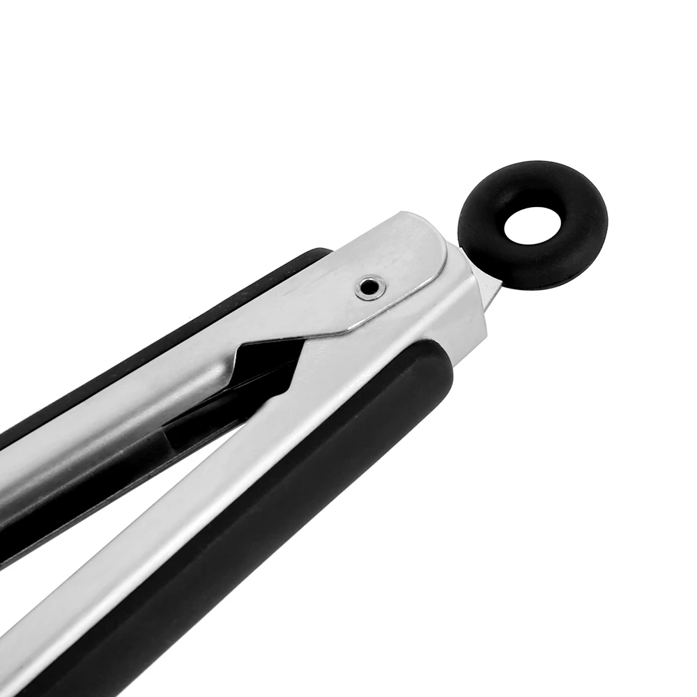 9/12/14/16 Inch BBQ Grilling Tong With Lock Stainless Steel Salad Bread Serving Tong Non-Stick BQ Tong Utensil Cooking Clip New H719d0c39d4214a249cd56650faa1b2c7k