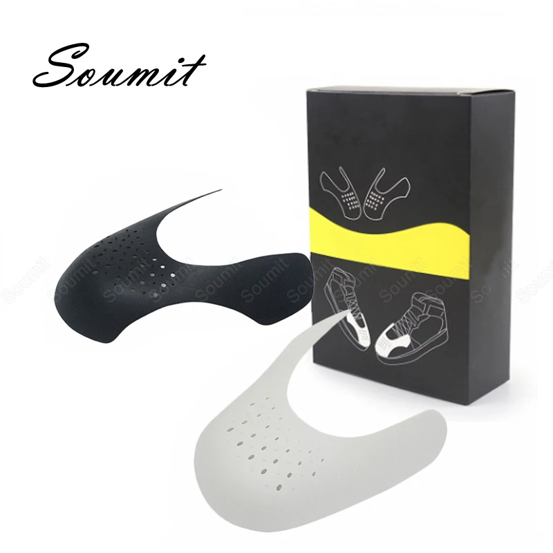 Crep Protect Protector de arrugas para zapatillas (pequeño, paquete de 3),  Negro 