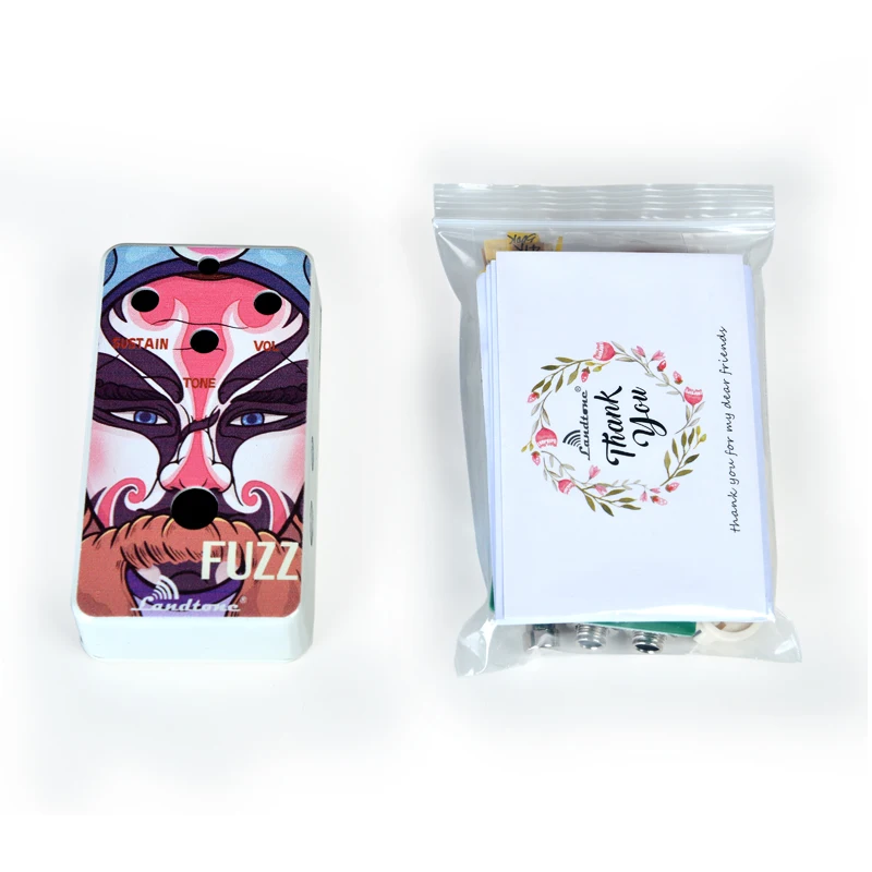 

Сделайте свою собственную педаль для гитары Fuzz, все комплекты с коробкой 1590B Stomp Lantone