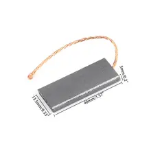 2 шт. Новые угольные щетки Двигатель длительного срока службы угольные щетки для Siemens барабанного типа стиральная машина 5x13,5x40 мм