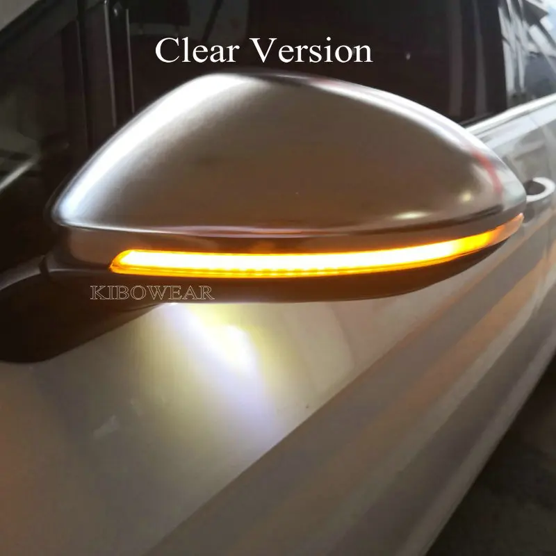 Dynamische Helle LED Blinker Kristall für VW Golf MK7 GTI 7 7,5 R