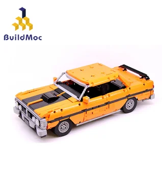 

Buildmoc Forded Falcon lepining Creator Technic lepinblocks Set Building Blocks Car Bricks Toys Birthday Gifts