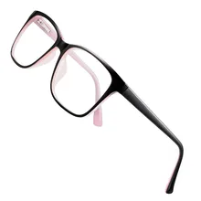 FENCHI квадратный розовый прозрачный синий светильник блокирующие очки женские мужские компьютерные игры прозрачные линзы очки против голубого излучения рамка