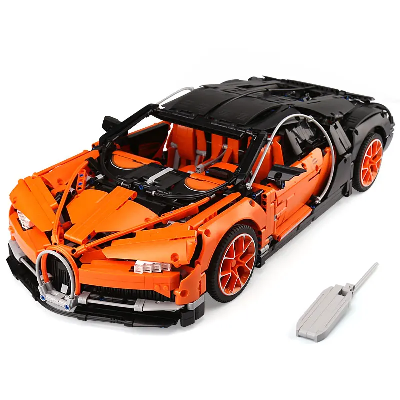 20086 Technic Car Series Supercar Bugattis модель строительные блоки Наборы кубиков детские игрушки, совместимые с новыми 42083 сборочные подарки - Цвет: 20086C