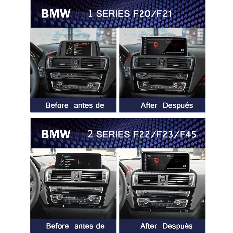 Sale 4G 64G Android 9.0/7.1 Auto Radio GPS for BMW F20/F21/F30/F31/F34/F32/F33/F36 NBT System Navigation IPS Screen no DVD Player 1