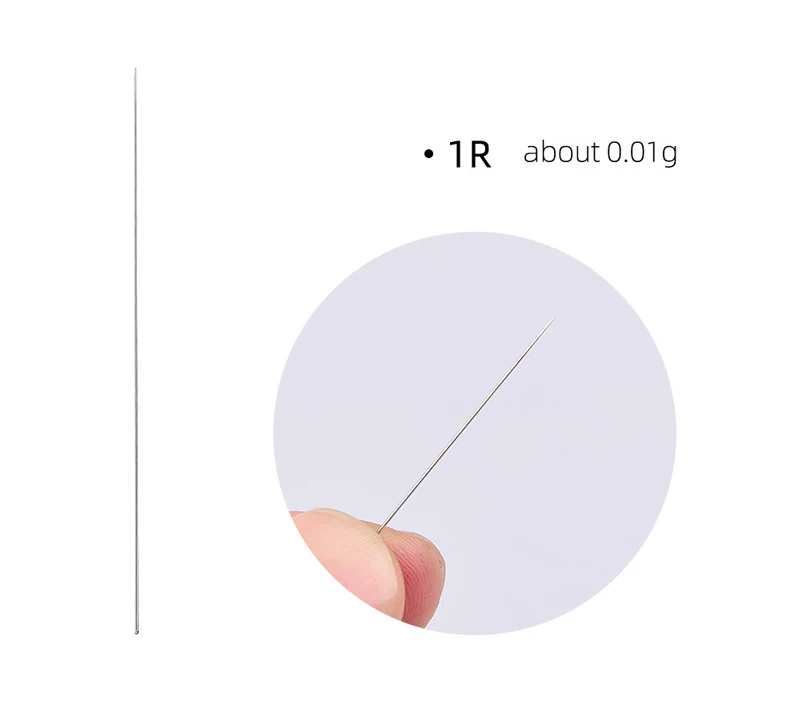 100pcs 1R needles Машинка для татуажа бровей, микроблейдинг, беспроводная Косметическая Перманентная машина для макияжа с немецким Мотором для бровей губ - Цвет: 100pcs 1R needles