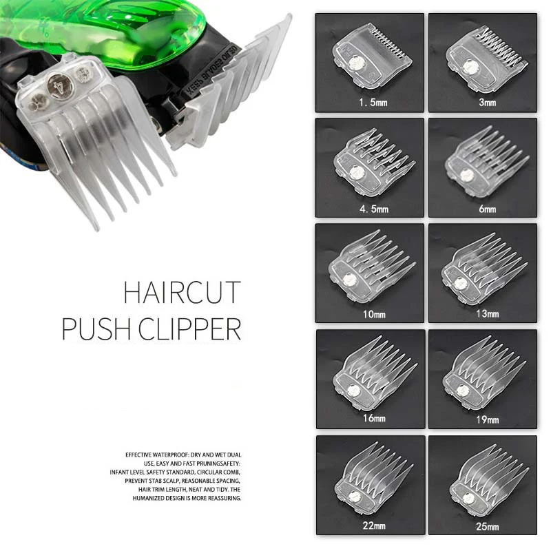 

for Wahl Clippers Megnetic Comb Set Guard with Holder Wahl Attachments 10 PCs