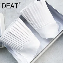 DEAT новая весенняя и летняя модная женская одежда с манжетами