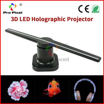 

1pc New Arrival Unique 3D LED Holographic Projector Dj Light For Product Advertising Company Brand Logo