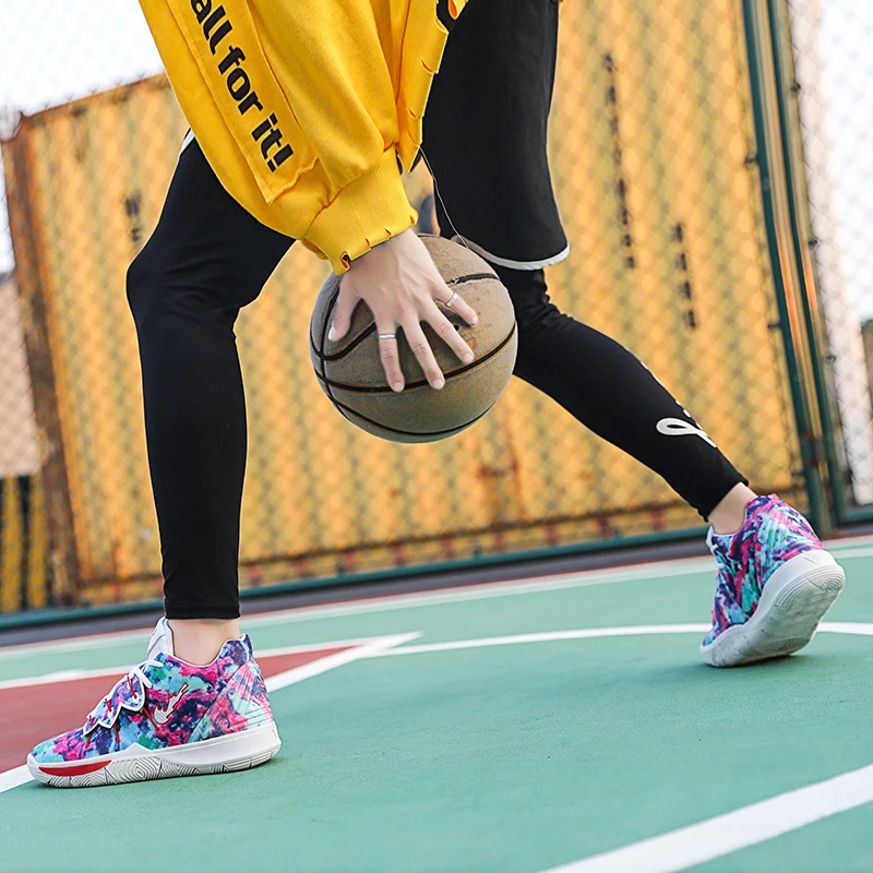 Мужские баскетбольные кроссовки Kyrie 5, кроссовки в стиле ретро, 11, обувь для мальчиков 3, Uptempo, спортивные ботинки, Zapatos Baloncesto Hombre
