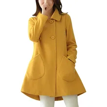 Осенне-зимнее шерстяное пальто для женщин, большие размеры, новые женские пальто, толстая Корейская Темпераментная Женская верхняя одежда, шерстяная куртка