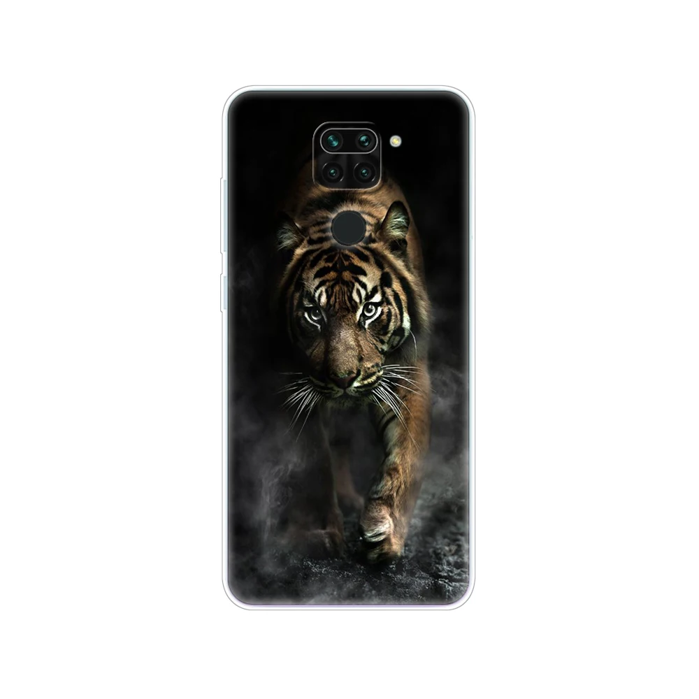 For Xiaomi Redmi Note 9 Cases Soft Tpu Phone Back On Redmi Note 9 Pro Silicon Covers Redmi Note9 Pro Note 9s Bumper Funda Cat 