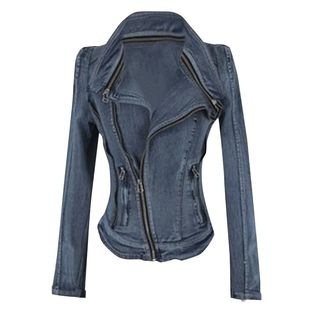 Модная Джинсовая куртка, светильник, синяя куртка-бомбер, короткая джинсовая куртка, Jaqueta, повседневное джинсовое пальто, верхняя одежда с длинным рукавом, куртка, пальто, veste femme