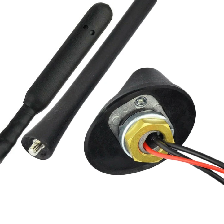 12V автомобильное радио DAB AM/FM антенна на крыше антенна усилитель сигнала черный