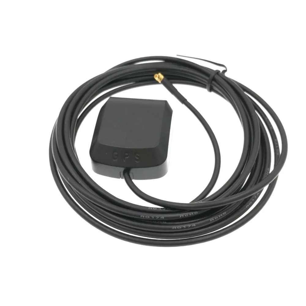 Активная Антенна GPS с разъемом под прямым углом MMCX кабель RG174 3 м 9 футов|antenna cable