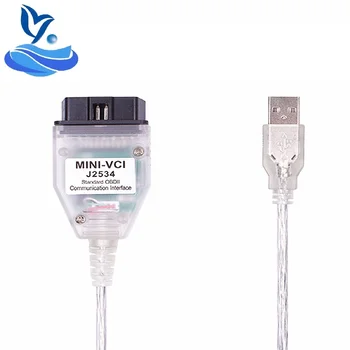 

MINI VCI V14.20.019 TIS Techstream OBD2 Scanner Interface FTDI FT232RQ MINI-VCI J2534 OBDII OBD2 Diagnostic Cable