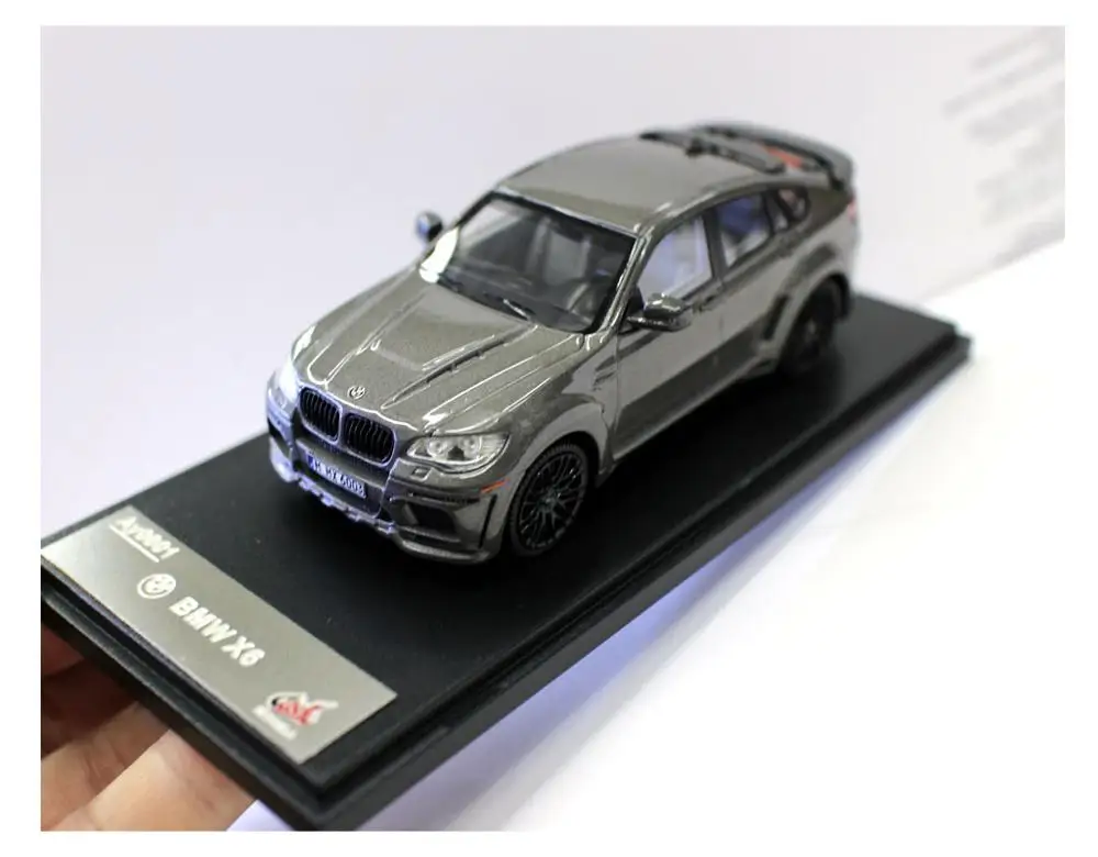 

1:43 Scale Model cars for collection B-M-W X6 diecast toys gift