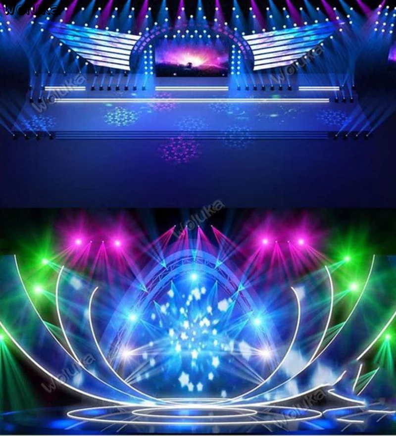 LED Moving Head Lights Promise Rotating Beam Lights KTV Bars Ballroom Stage Lighting CD50 W03