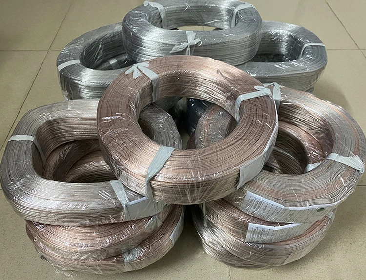 Cabo de fio elétrico PVC transparente, 30AWG,