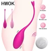 HWOK Panties Wireless Remote Control Vibrator Panties Vibrating Egg Wearable Dildo Vibrator G Spot Clitoris Sex Toys for Women 1