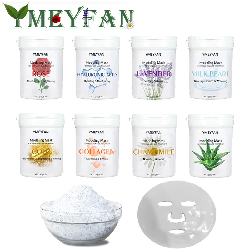 

Soft Color Mask Powder Collagen Ymeyfan Hydrojelly Masque Powder Professionnel Hydrojelly Mask Powder Jar Face Cleaning Mask