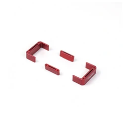 Piezas de actualización de coche teledirigido TEKNO EB48 2,0/ET48 2,0, soporte de montaje de batería de aleación de aluminio