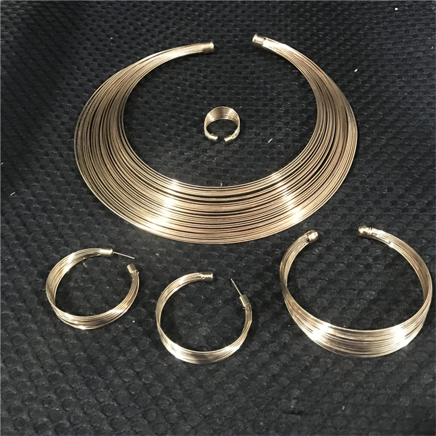 Женские ожерелья Chokers Модный комплект ювелирных изделий в африканском стиле 2020