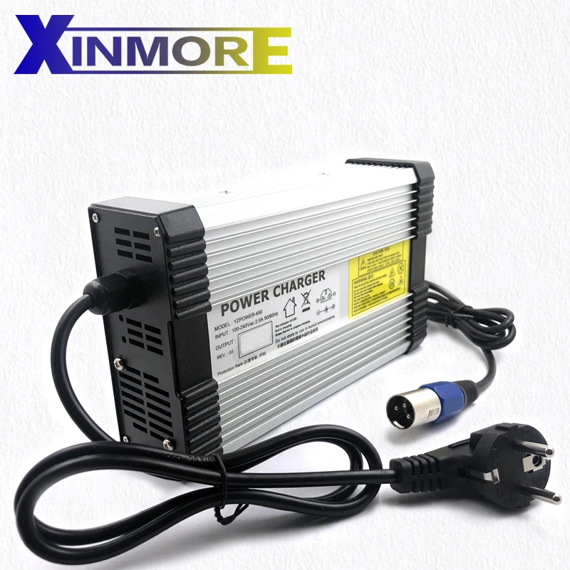 XINMORE 29 2 V 14A 13A 12A Lifepo4 литиевое зарядное устройство для 24V 8S Power Polymer Scooter Ebike CE FCC |