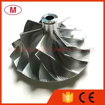 

K26 52.40/75.60mm 7+7 blades Turbo Billet compressor wheel/Aluminum 2618/Milling wheel for Turbocharger Cartridge/CHRA/Core