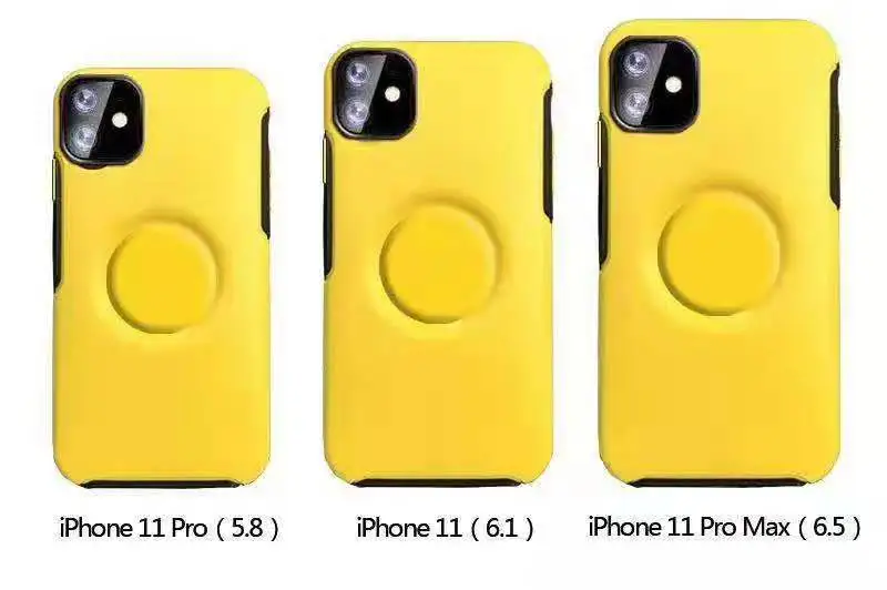 Мягкий силиконовый захват держатель чехол для Apple Iphone 11 Pro 11pro Max роскошный кронштейн Стенд чехол