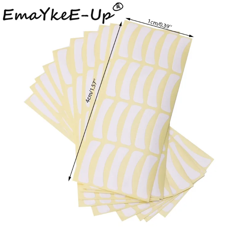 100 пар/мешок одноразовые для ресниц наращивание ногтей Обертывания бумажные наклейки Новые бумажные подушечки для глаз косметические инструменты