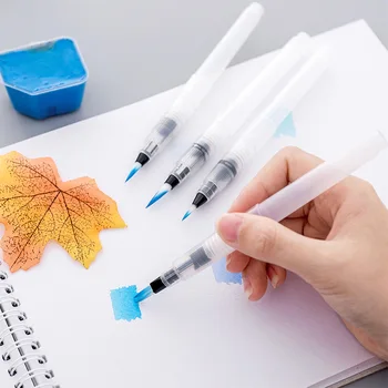 

Paint Brush Water Color Brush Pencil Soft Watercolor Brush Pen for Beginner Painting Drawing Art Supplies Watercolor Stationery