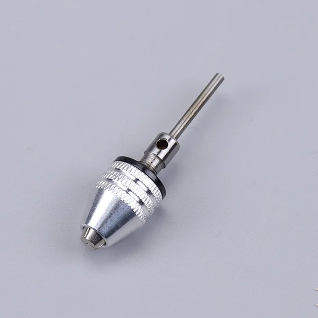 1PC Quick Change Keyless Drill Bit Chuck Hex Shank Adapter Converter Tool Three-Jaw Chuck Electric Grinder Drill Chuck 0.3-3.4mm 2.35mm