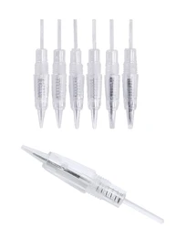 Tattoo makeup needles 10pcs Spiral needles 1R 3R 5R for permanent tattoo makeup machines accessories