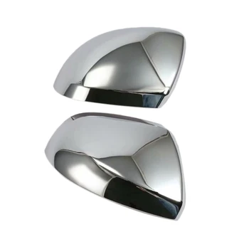 

2Pcs Car Rearview Mirror Cover Abs Chrome Side Mirror Cover for Mercedes-Benz Vito 2016-2018
