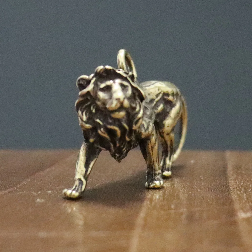 lion king keychain pendant brass (7)