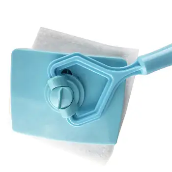 

360 Degree Swivel-action Head Multi-Use Clean Duster Kitchen Extendable Microfiber Baseboard Tool Duster V7M3