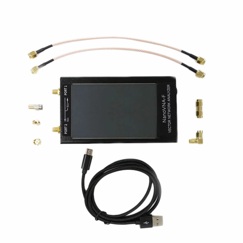 

4.3 Inch LCD VNA HF VHF UHF Vector Network Analyzer Shortwave MF HF VHF 50Khz-1000Mhz Antenna Analyzer