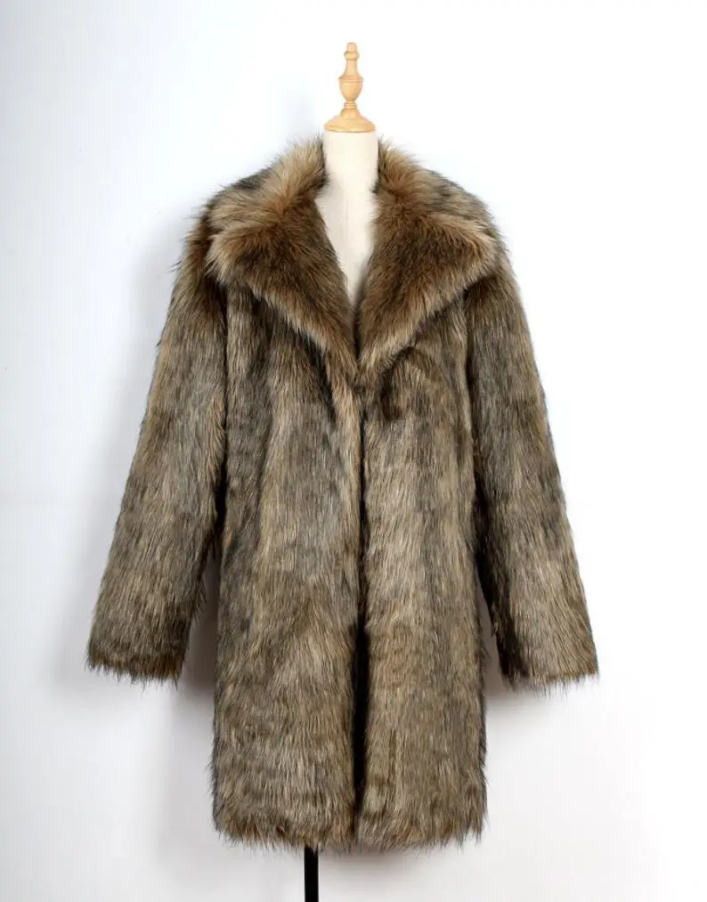 Осенняя Длинная кожаная куртка из искусственной норки, Мужская зимняя утолщенная теплая меховая кожаная куртка, мужские тонкие куртки, jaqueta de couro B28